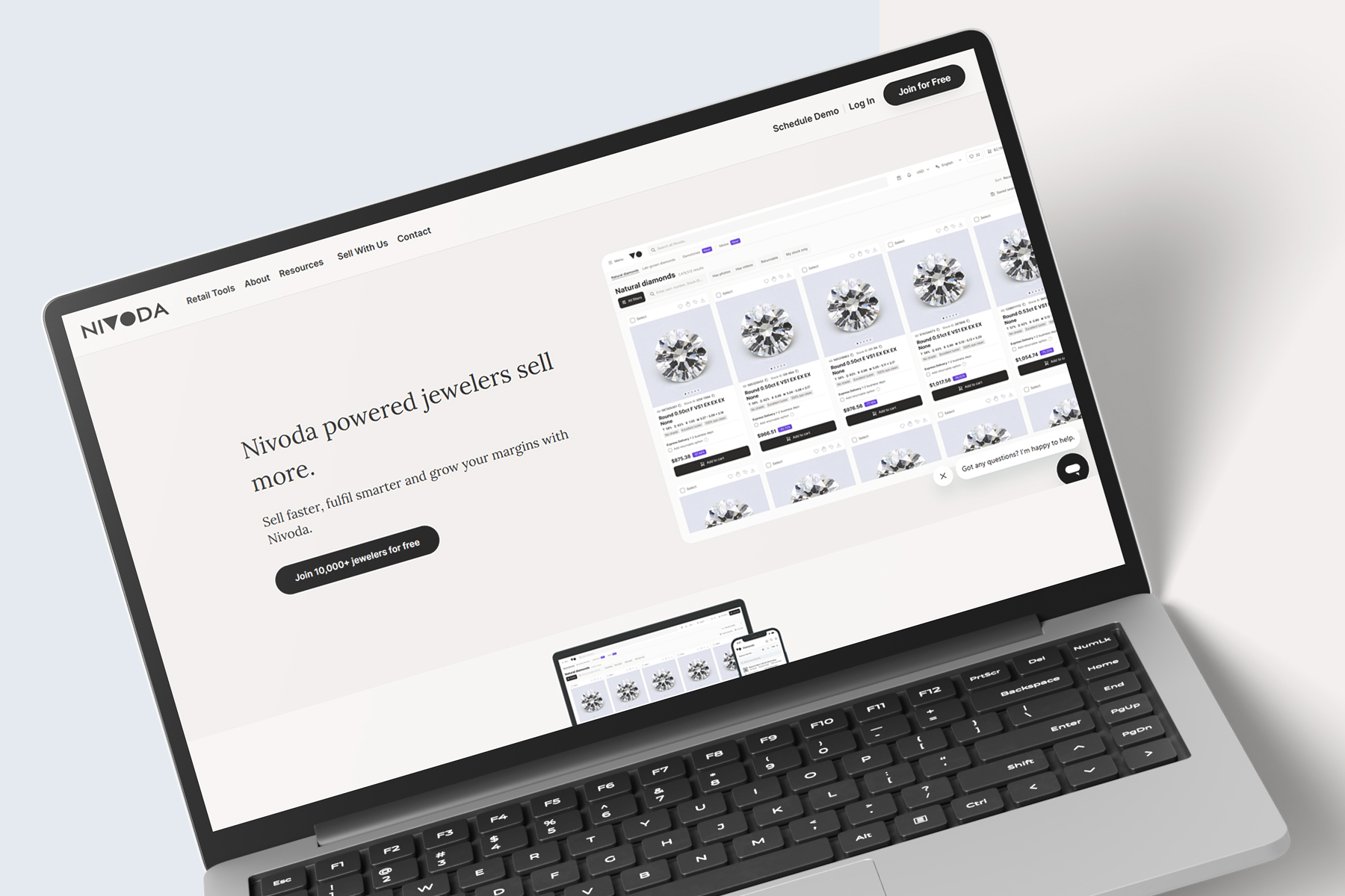 Nivoda Feed Jewelry Website